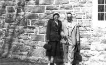 Mary Jane and H.G. Light at Hopewell, Easter 1951